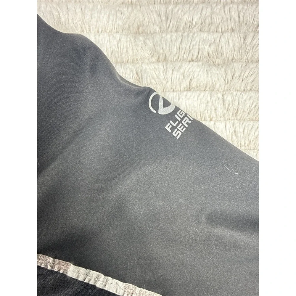 The North Face‎ Jacket Men L Black Flight Series Running Cycling Windstopper GUC